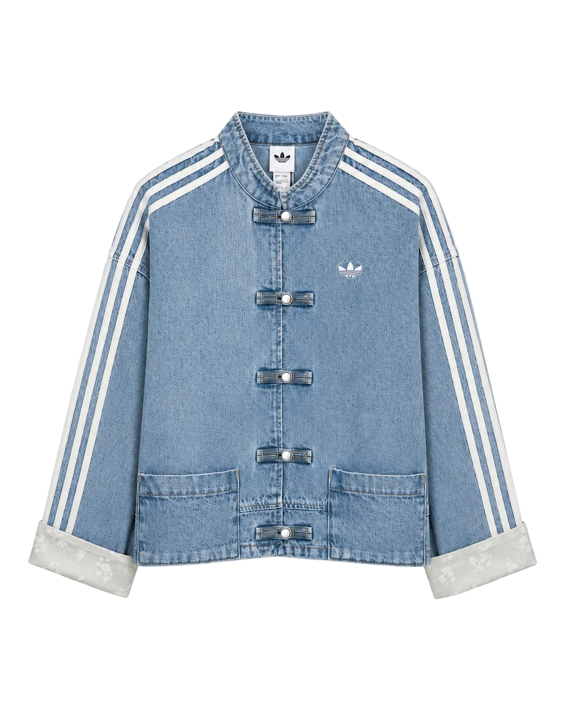 ORIGINALS - Çin Esintili Denim Ceketi - MAVI
