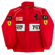 Ferrari F1 Vintage Yarış Ceketi - Lana Del Rey Serisi