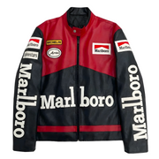 Marlboro Yarış Deri Ceketi - RED