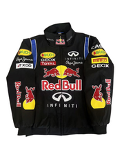 Red Bull Yarış F1 Ceketi - Siyah
