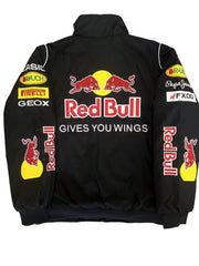 Red Bull Yarış F1 Ceketi - Siyah