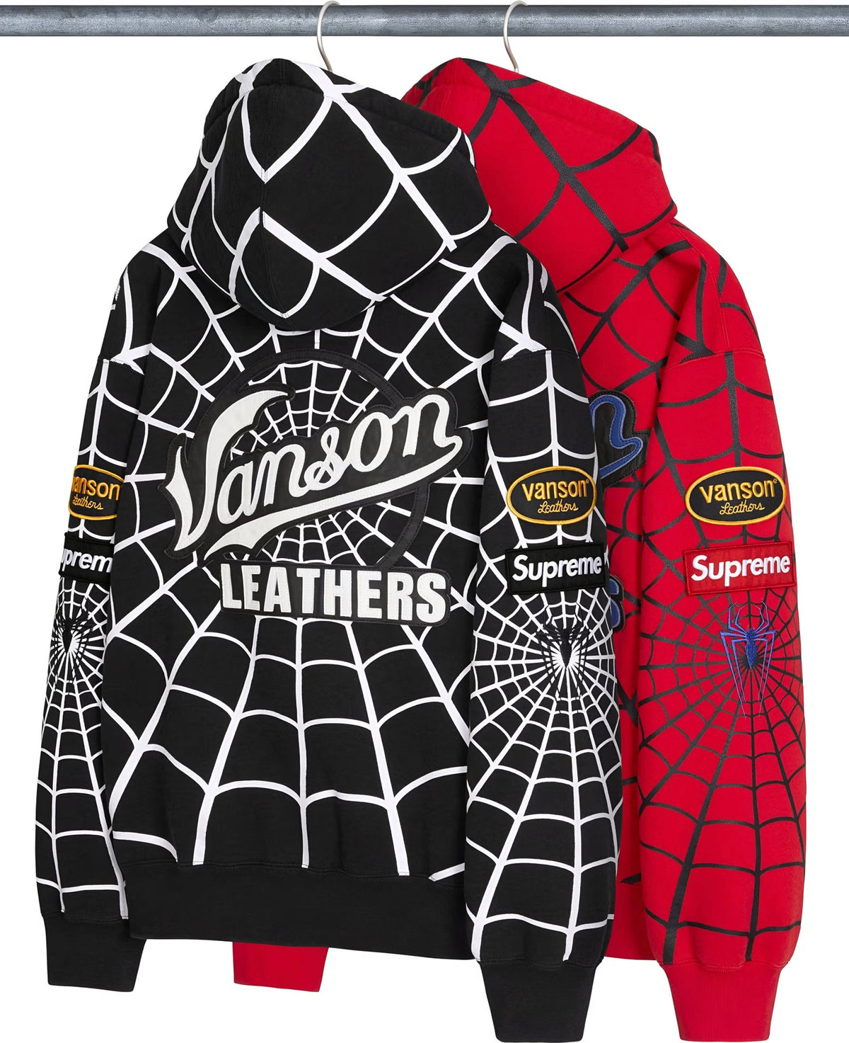 SUPREME X VANSON X SPIDERMAN - BLACK