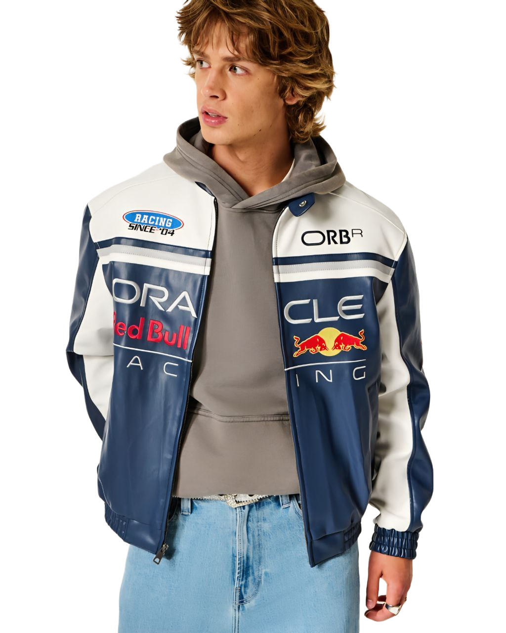 Red Bull Oracle Yarış Ceketi - Mavi