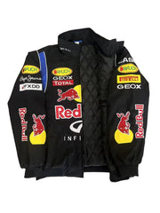 Red Bull Yarış F1 Ceketi - Siyah