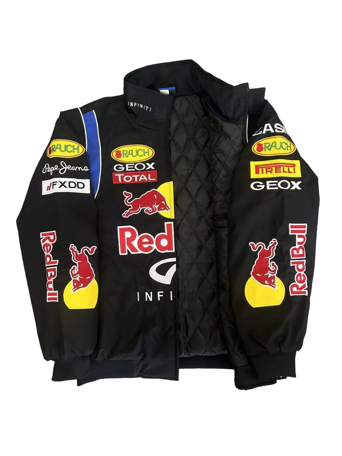 Red Bull Yarış F1 Ceketi - Siyah