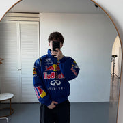 Red Bull Yarış F1 Ceketi - Mavi