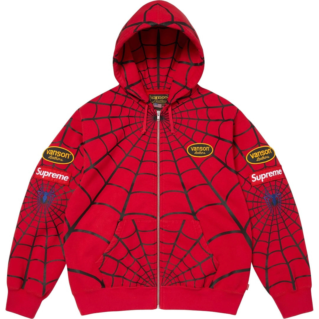 SUPREME X VANSON X SPIDERMAN - RED