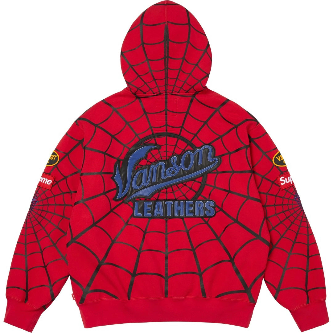 SUPREME X VANSON X SPIDERMAN - RED