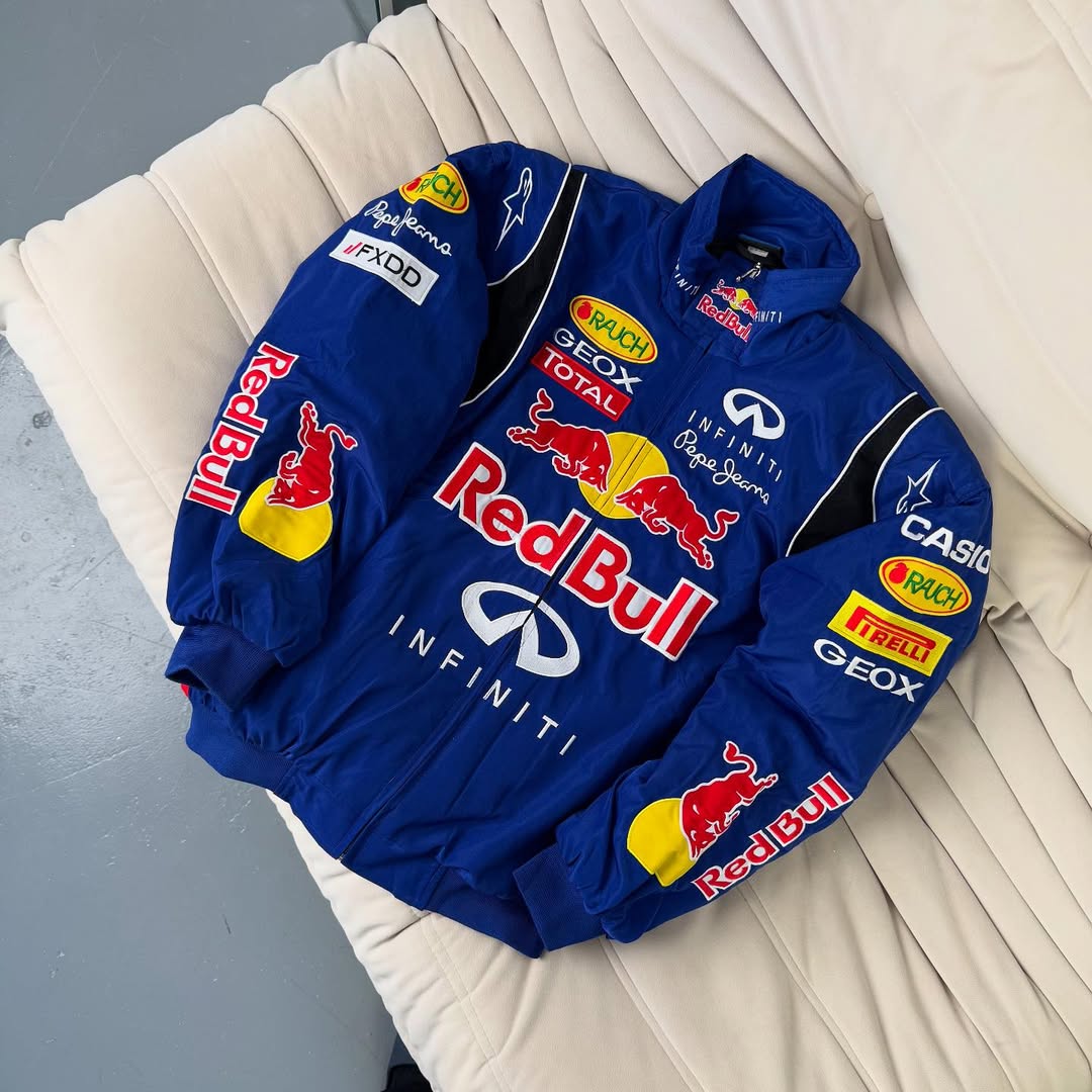 Red Bull Yarış F1 Ceketi - Mavi