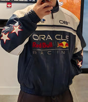 Red Bull Oracle Yarış Ceketi - Mavi