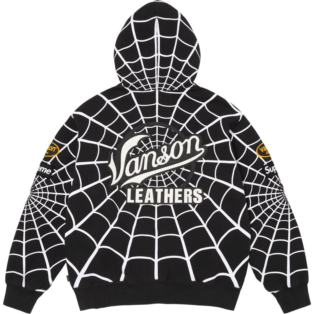 SUPREME X VANSON X SPIDERMAN - BLACK