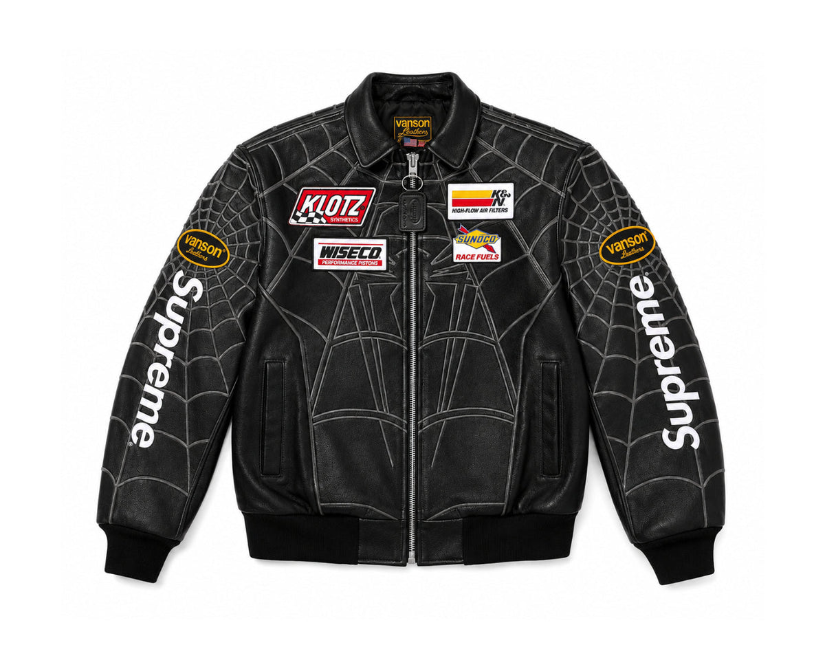 SUPREME X SPIDERMAN - BLACK WHITE