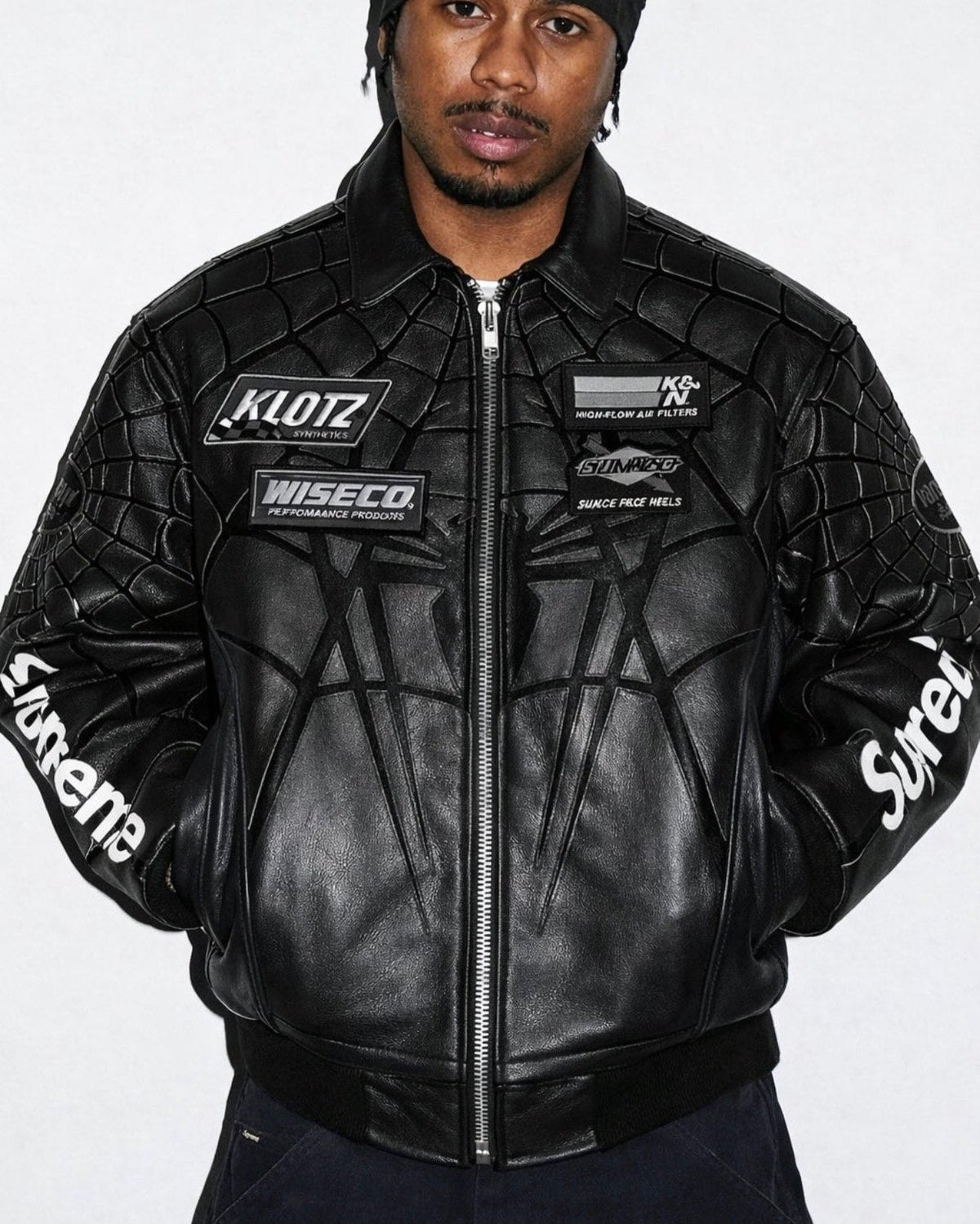 SUPREME X SPIDERMAN - BLACK