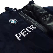 Vintage Mavi BMW Yarış Ceketi