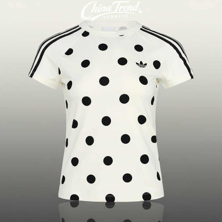 SLIM FIT CALI T-SHIRT - BEYAZ