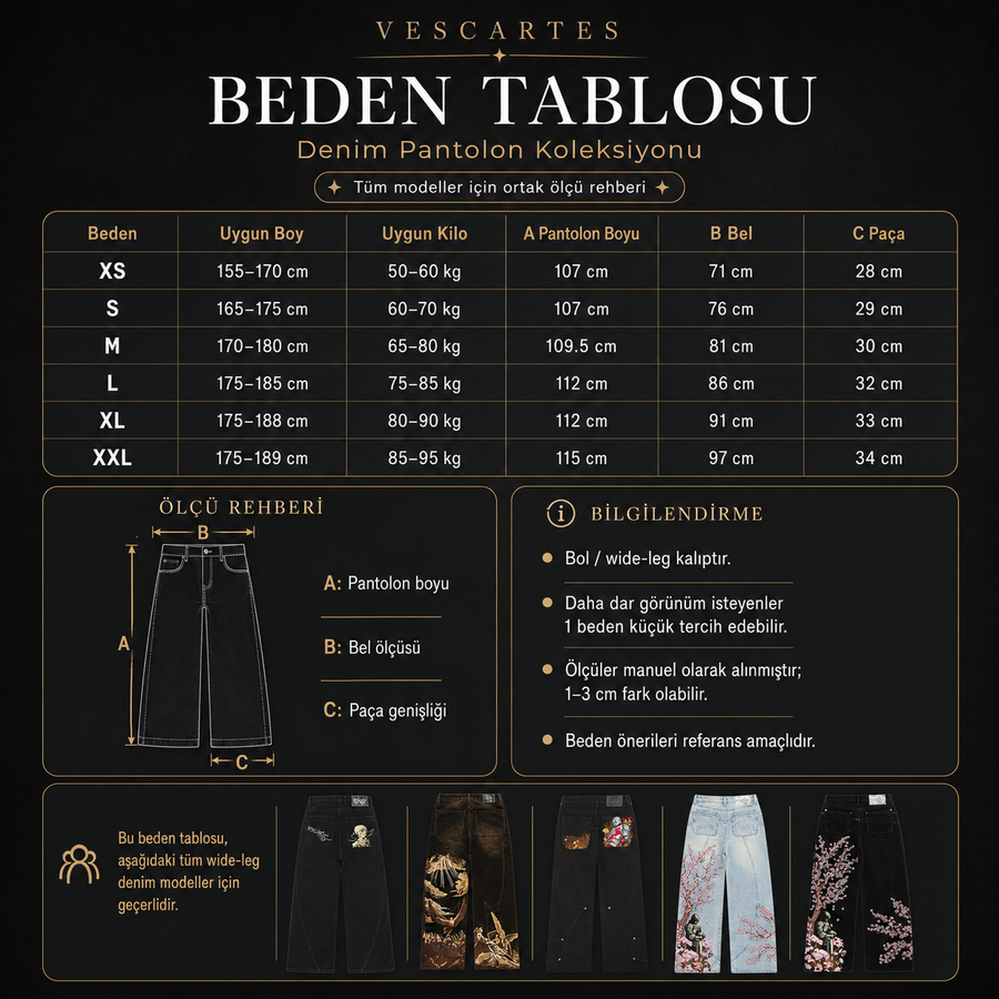 VCT - Blossom Black Denim