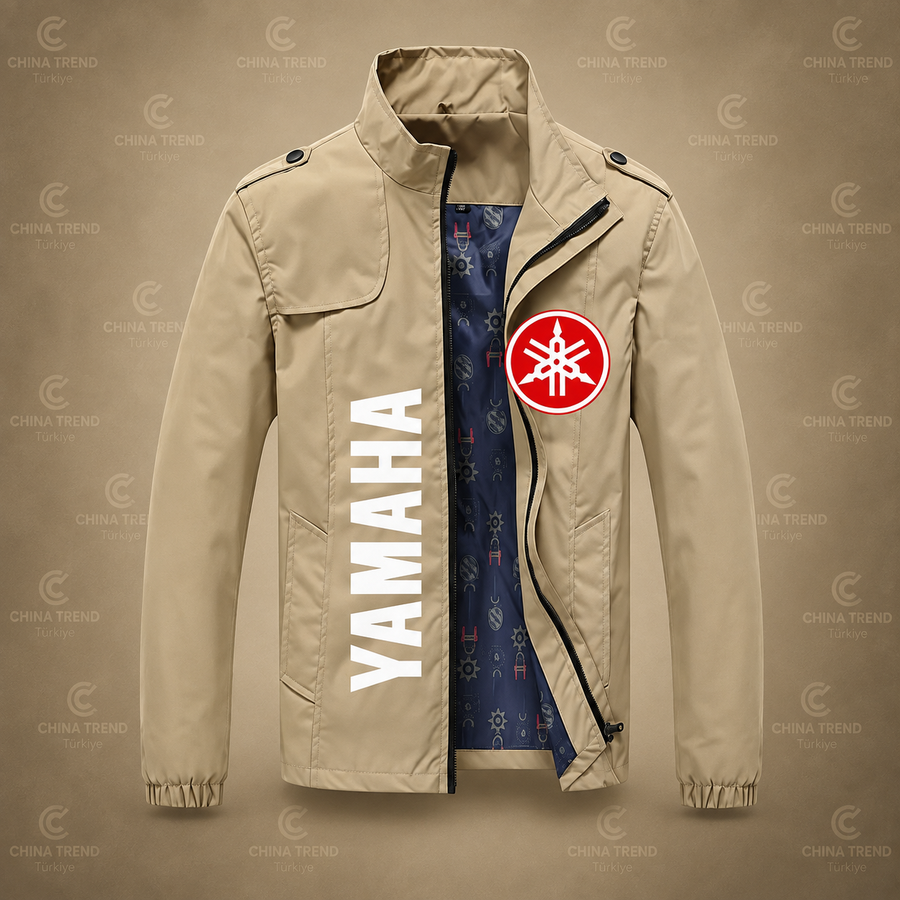 Yamaha RS Motorsporları Ceketi - CREAM