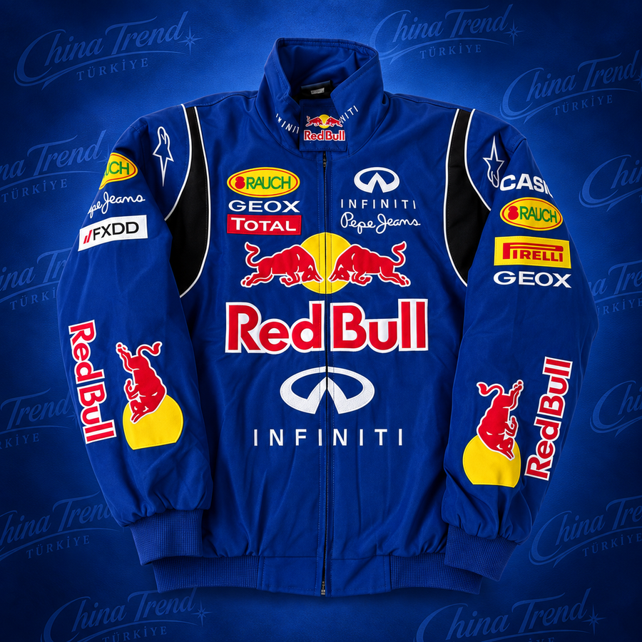 Red Bull Yarış F1 Ceketi - Mavi