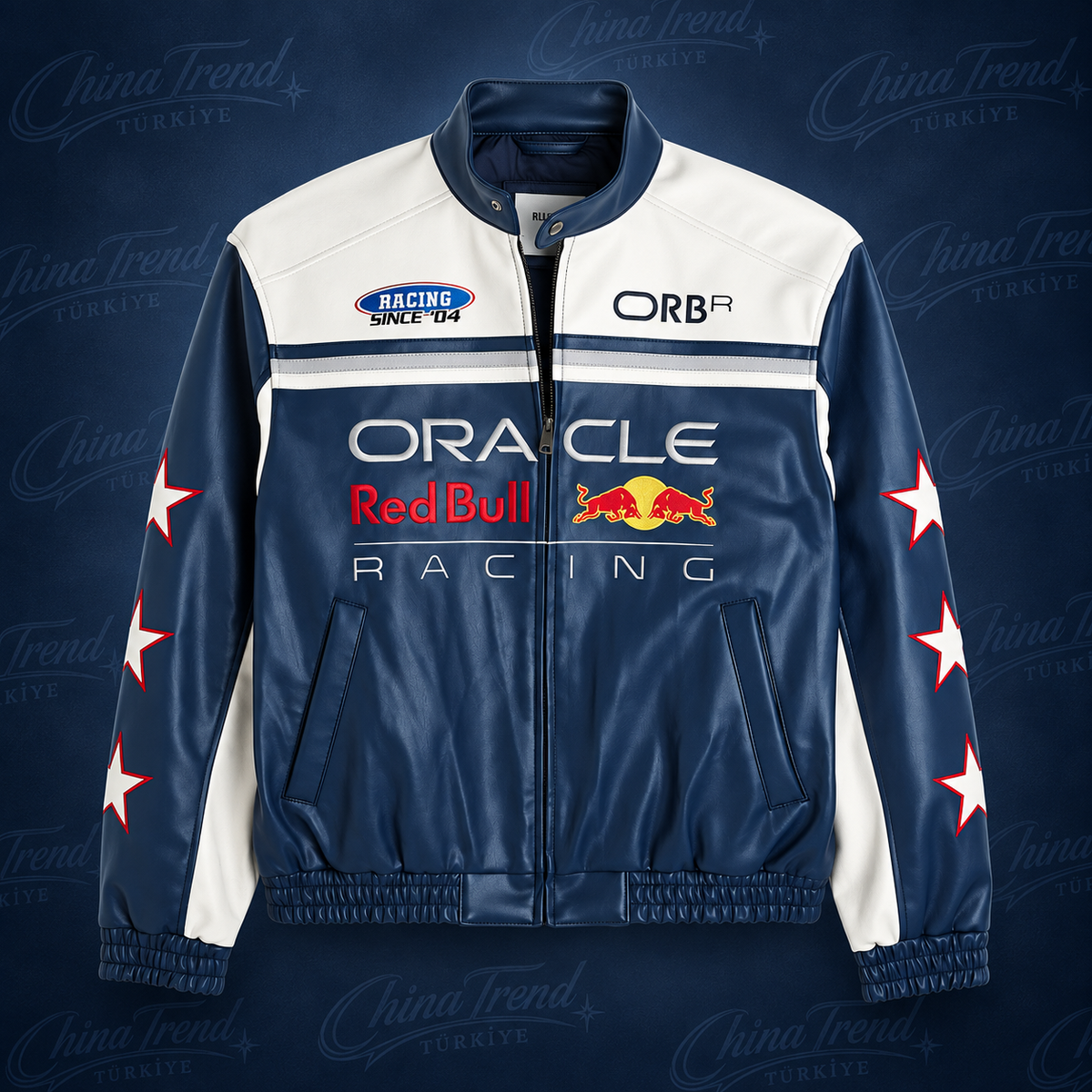 Red Bull Oracle Yarış Ceketi - Mavi