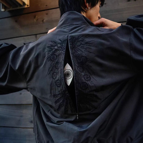 Black Utility Oversize Jacket