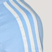 SLIM FIT CALI T-SHIRT - MAVI