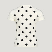 SLIM FIT CALI T-SHIRT - BEYAZ