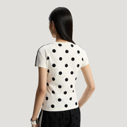 SLIM FIT CALI T-SHIRT - BEYAZ