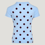 SLIM FIT CALI T-SHIRT - MAVI