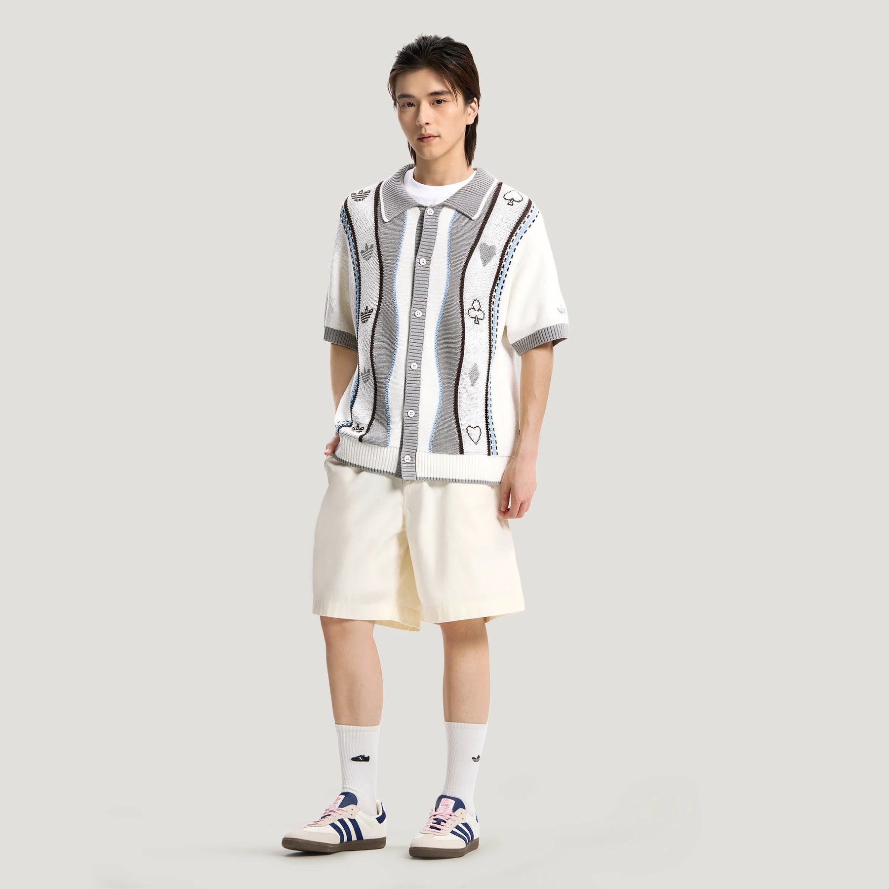 U POLO SHIRT SS - BEYAZ