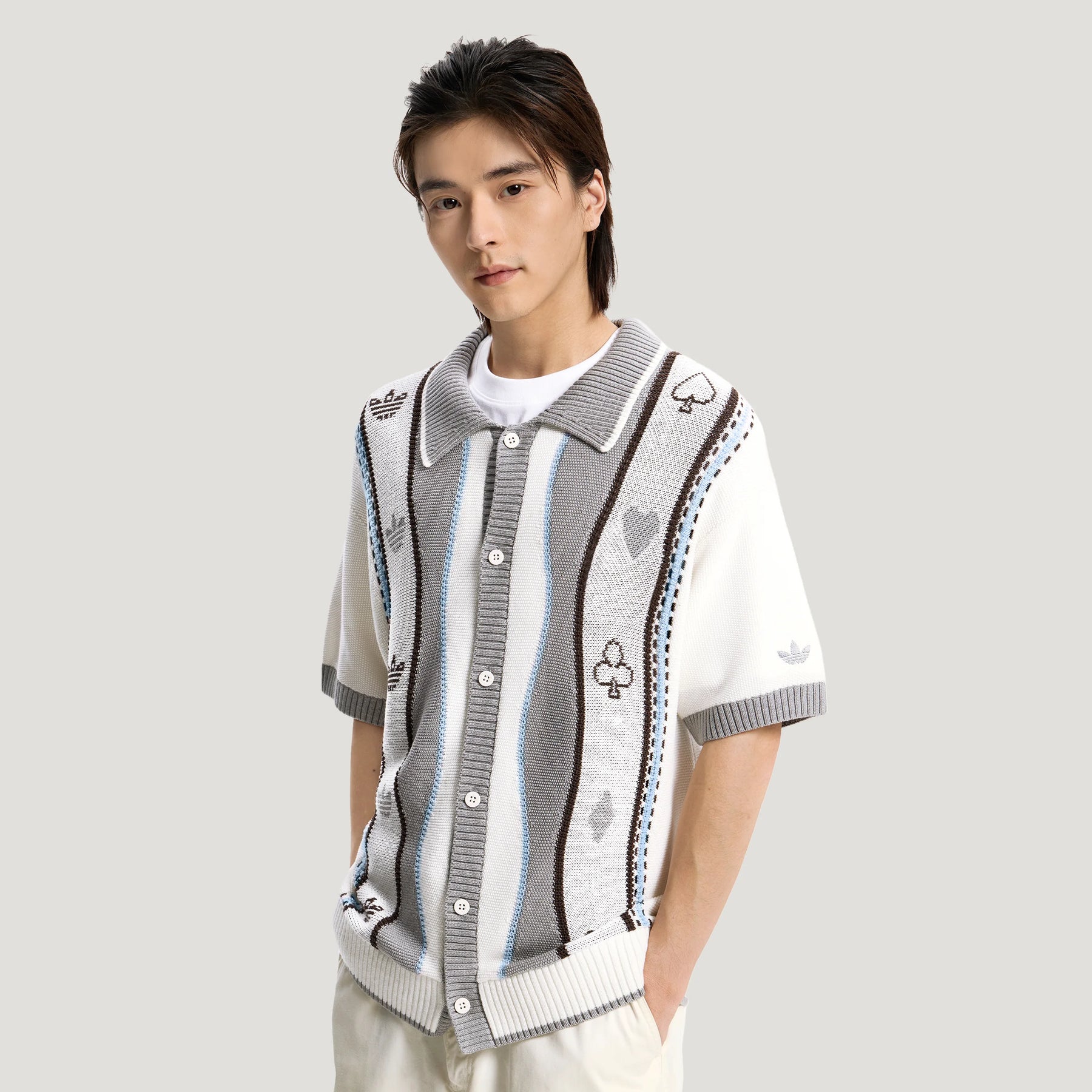 U POLO SHIRT SS - BEYAZ